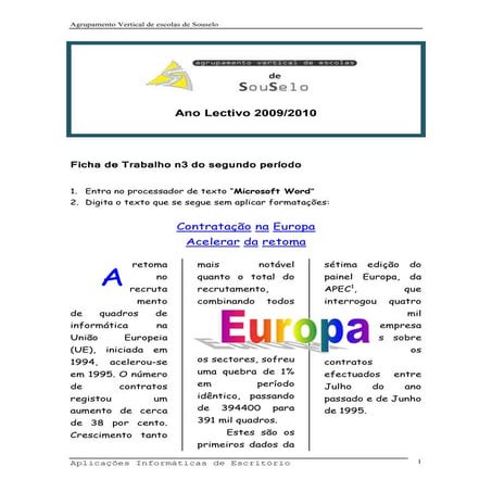 Ficha 3 Segundo Periodo