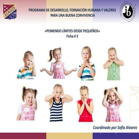 Límites desde pequeños - FICHA 5