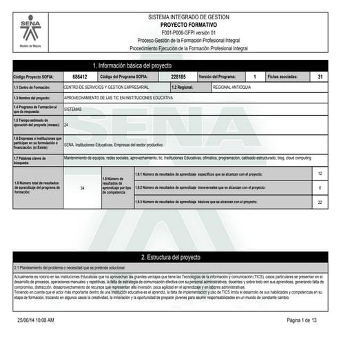 Ficha 708107 708111 proyecto formativo   686412 - aprovechamiento de las tic en