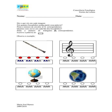 Ficha Bl, Cl,Fl, Gl, Pl