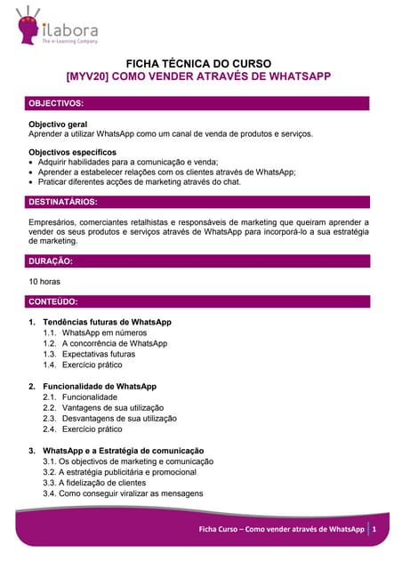 Curso como vender através de whatsa...