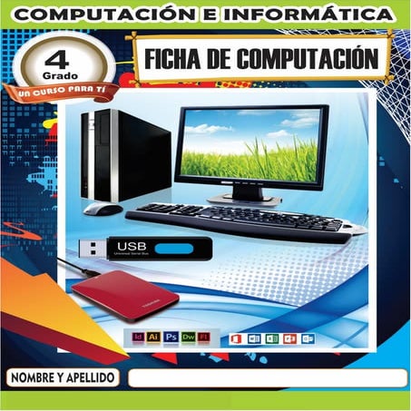 Ficha Computación e Informática 4o Grado