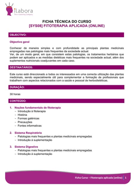 Curso fitoterapia aplicada (pt)