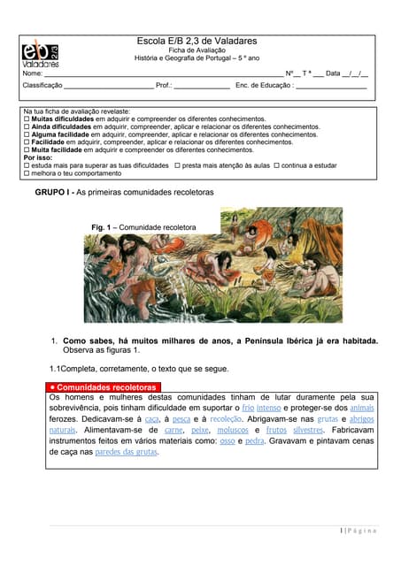 Correção da Ficha de Avaliação 2