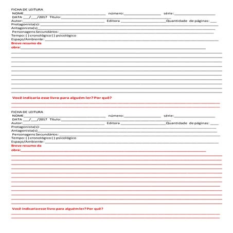 Fanfiction template worksheet