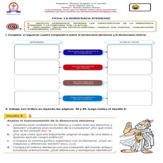 Ficha democracia ateniense