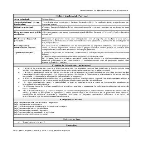 Golden Jackpot and Polypot