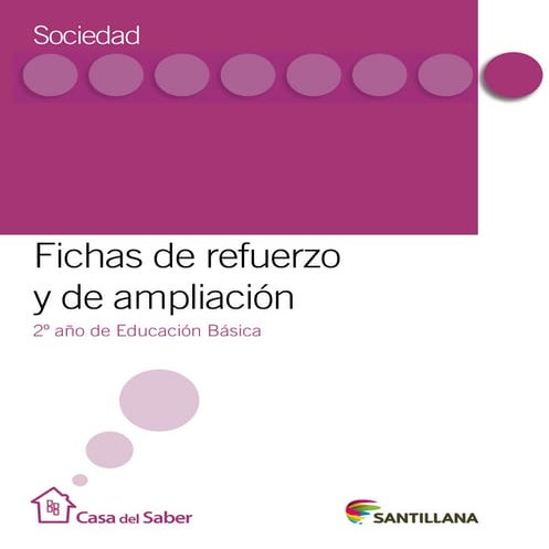 Ficha de refuerzo cs. sociales 2°