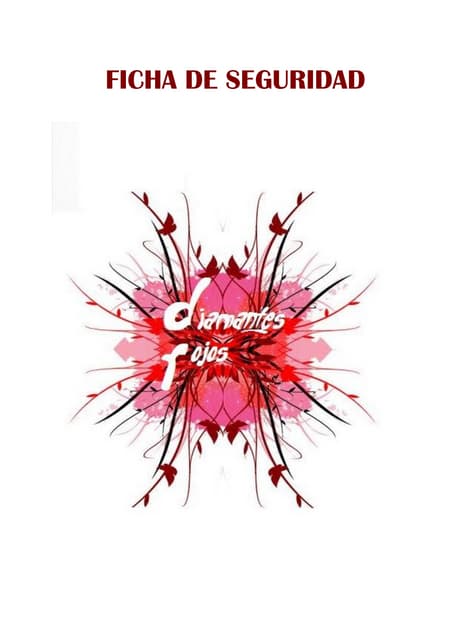 Ficha de seguridad