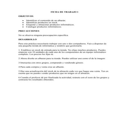 Ficha de trabajo 1 unidad 7