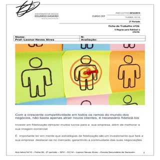 Ficha de trabalho nº26   spv-ec14- ...