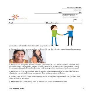 Ficha de trabalho nº28   correto e ...