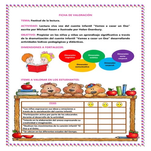 Ficha de valoración