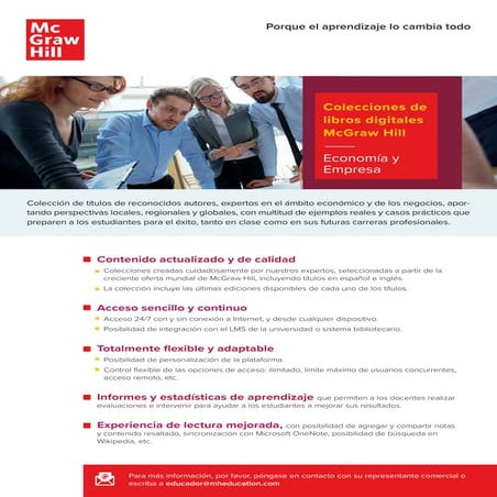 Colecciones Digitales McGraw Hill para la enseñanza Online | PDF
