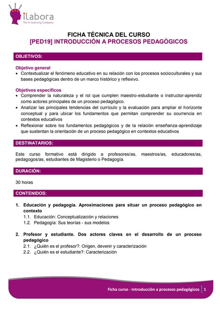 Curso online introduccion a proceso...