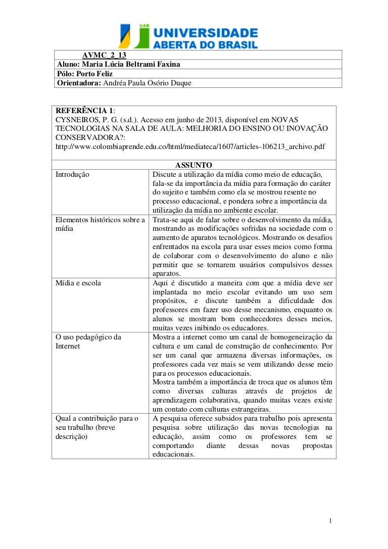 Quais são os diferentes tipos de resenhas? Quais são os diferentes tipos de resenhas?