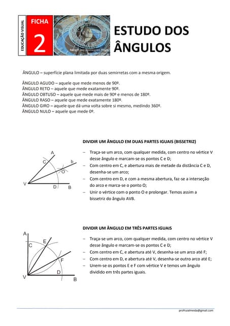 Ficha nº 2 ângulos