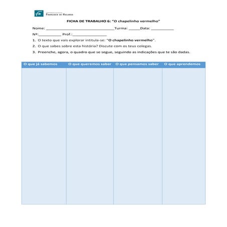  A menina do chapelinho vermelho