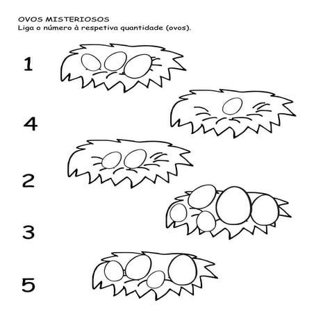Os ovos misteriosos -Ficha de trabalho 