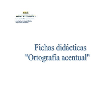 Fichasdidcticas1ortografiaacentual 120203115818-phpapp02