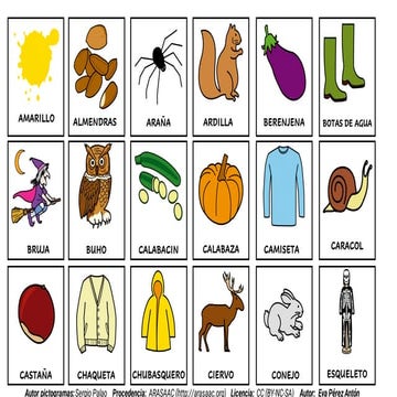 fichas_otoño.pdf PARA TRABAJAR VOCABULARIO DE OTOÑO
