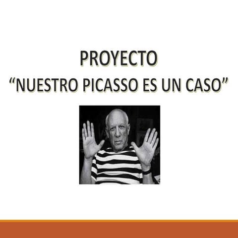FICHAS PROYECTO PABLO R. PICASSO 4 AÑOS-A
