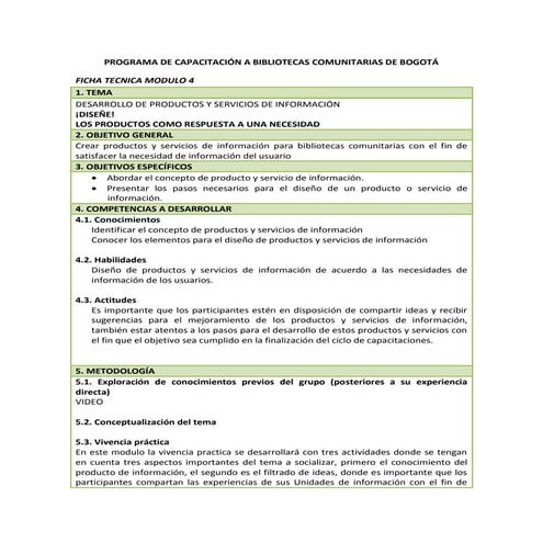 Ficha técnica  diseñe