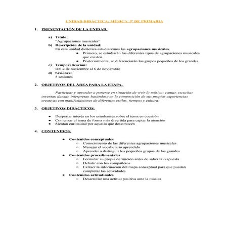 Ficha tecnica  agrupaciones musicales