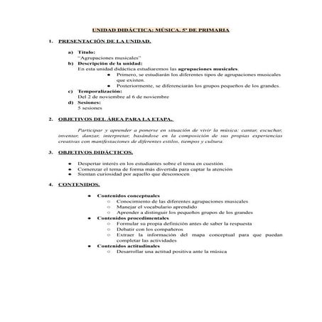 Ficha tecnica  agrupaciones musicales