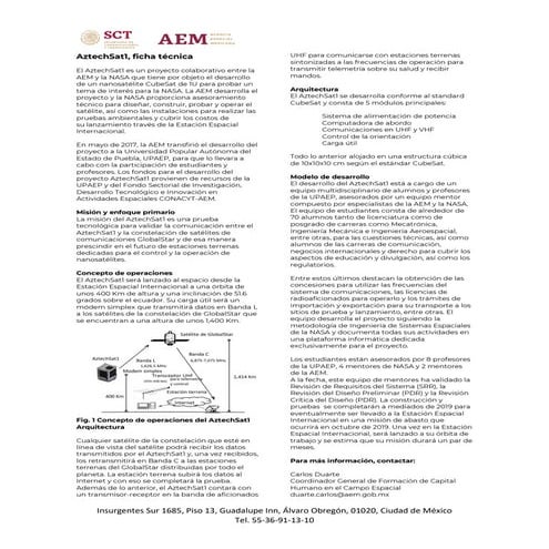 Ficha tecnica aztech sat1rev1.1 | PDF