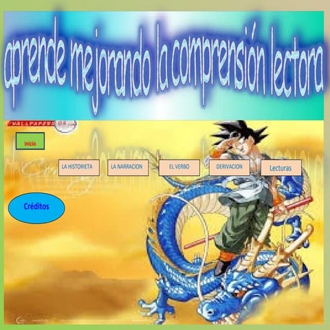 Ficha tecnica  dragon ball comprension lectora