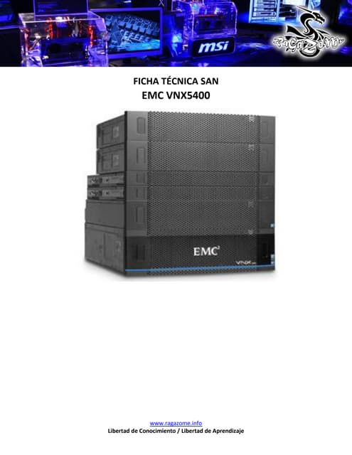Ficha Tecnica EMC VNX5400