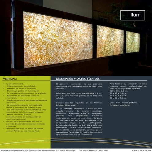 Concreto Translúcido