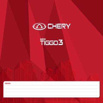Ficha tecnica Chery Tiggo3 FL MT