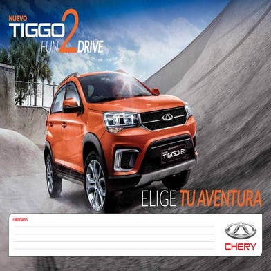 Ficha técnica Chery Tiggo2 2017
