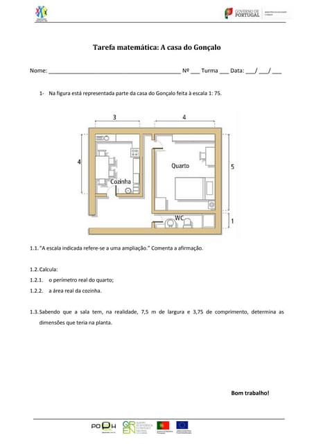 Tarefa MAT6: escalas