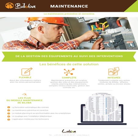 Maintenance - Biloba