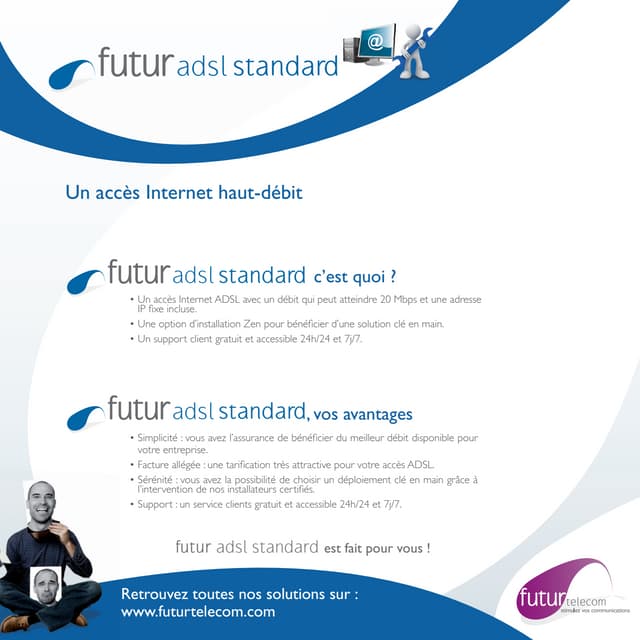 Fiche offre adsl standard par futur telecom