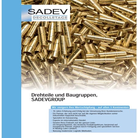 Sadevgroup- Drehteile