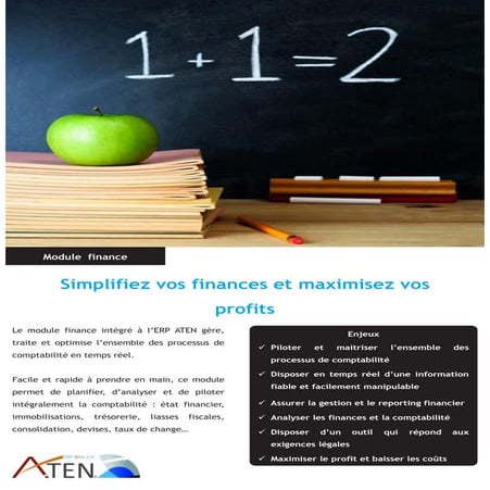 Fiche module gpao | PDF
