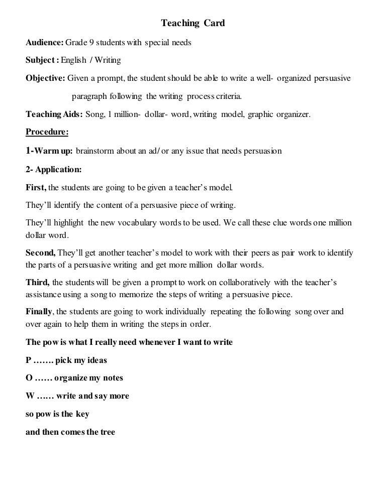 How to write an argumentative piece picture