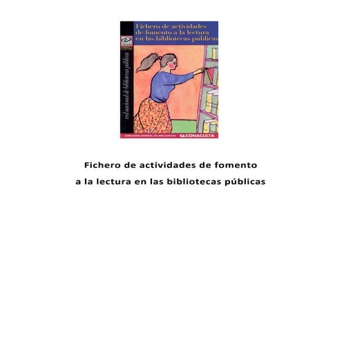 Fichero actividades de fomento