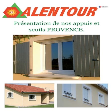 Fiche technique appuis fenetre seuils gamme provence pierre ...