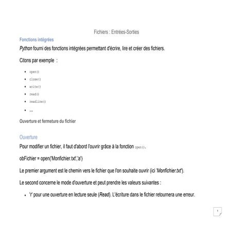 La gestion des fichiers en python lire, ecrire des fichiers texte en ...
