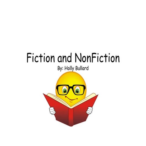 Fiction and non fiction pp