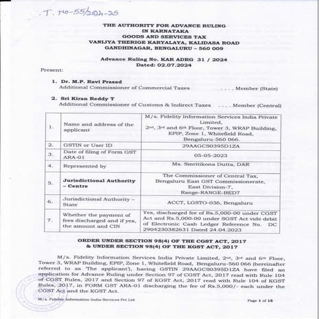 Case Law_Fidelity Information Services India (P.) Ltd..pdf