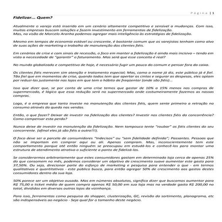 Fidelizar... Quem?