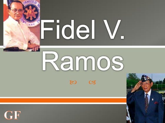 Social Programs During Ramos Presidency | PPTX | Power and Energy ...