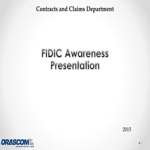Awareness PPT - Fidic_slide_s_show 2015.ppt