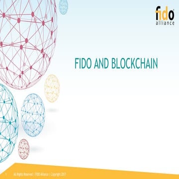 FIDO Authentication & Blockchain